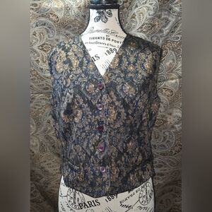 Retro style Girls vest .